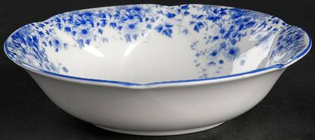 Dainty Blue Fruit/Dessert (Sauce) Bowl
