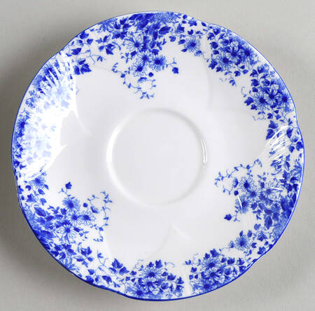 Dainty Blue Saucer