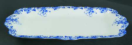 Dainty Blue Large Sandwich Tray