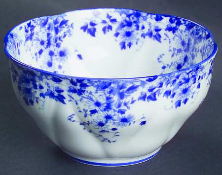 Dainty Blue Mini Open Sugar Bowl