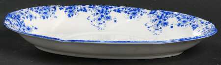 Dainty Blue Underplate for Gravy Boat