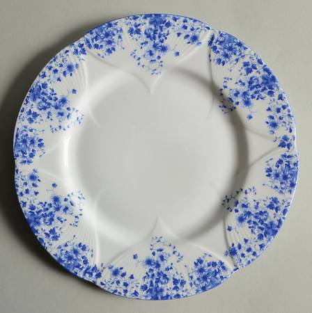 Dainty Blue Luncheon Plate