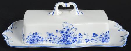 Dainty Blue 1/4 Lb Covered Butter