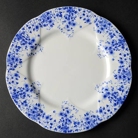 Dainty Blue Salad Plate