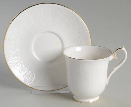 Daybreak Footed Demitasse Cup & Saucer Set