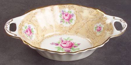 Devonshire Lace Oval Sweet Meat Dish