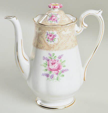 Devonshire Lace Mini Coffee Pot & Lid