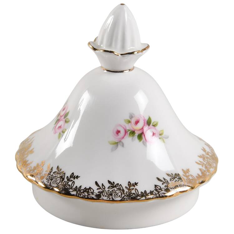 Dimity Rose Lid for Coffee Pot