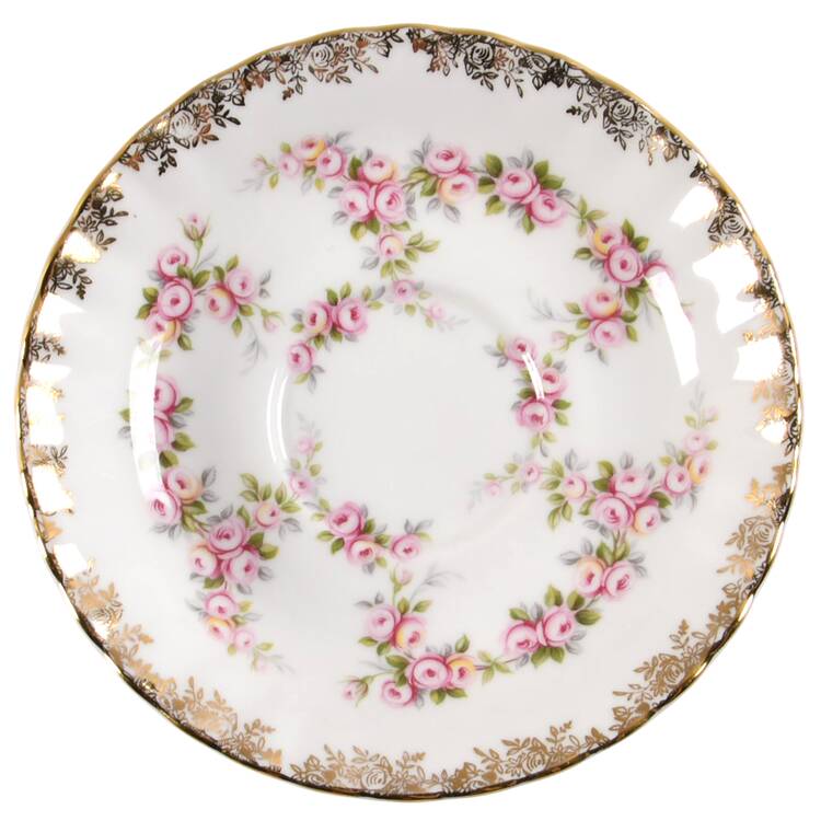 Dimity Rose Saucer