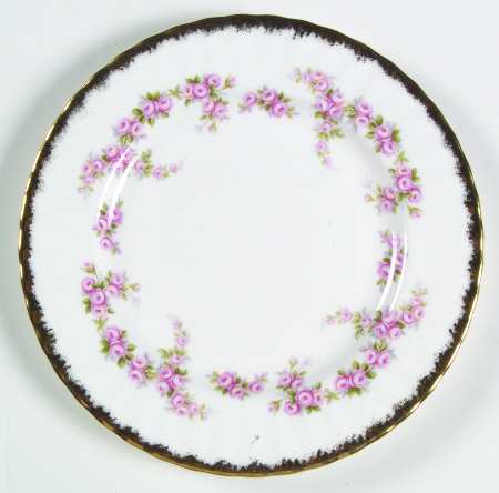 Dimity Rose Salad Plate