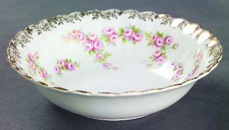 Dimity Rose Fruit/Dessert (Sauce) Bowl
