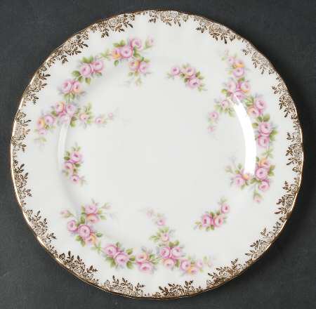 Dimity Rose Bread & Butter Plate