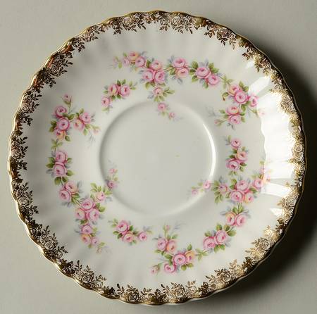 Dimity Rose Saucer for Cream Soup Bowl
