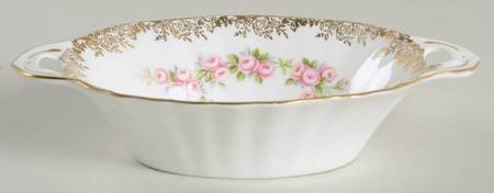 Dimity Rose 5" Oval Sweet Meat Dish