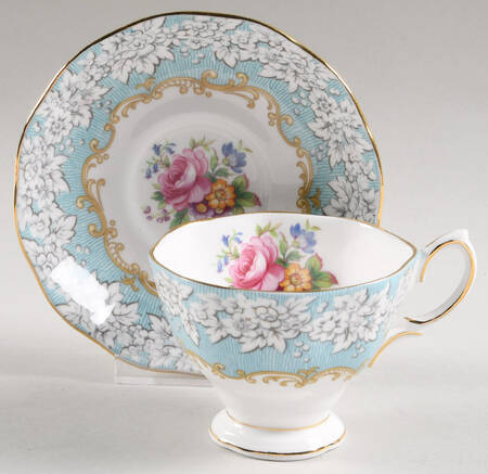 Enchantment Footed Cup & Saucer Set