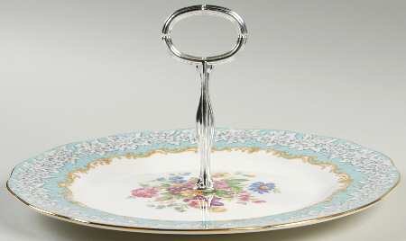 Enchantment Round Serving Plate with Handle (SP)