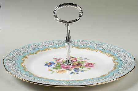 Enchantment Round Serving Plate with Handle (DP)