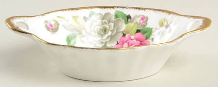 Evening Rhapsody (Pink & White Floral) Small Square Sweet Meat Dish