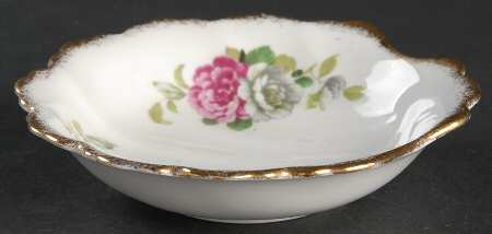 Evening Rhapsody (Pink & White Floral) Shell Shaped Dish