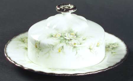 First Love (Montrose) Round Covered Butter