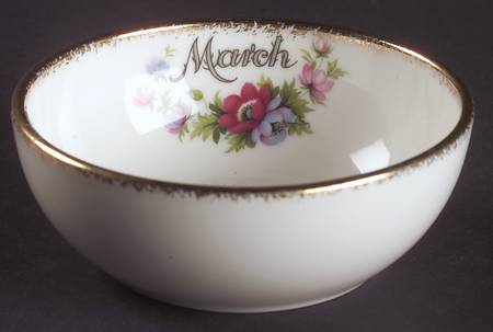 Flower of The Month (Newer, Montrose) Mini Open Sugar Bowl