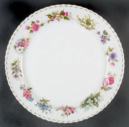 Flower of The Month (Newer, Montrose) 13" Chop Plate (Round Platter)