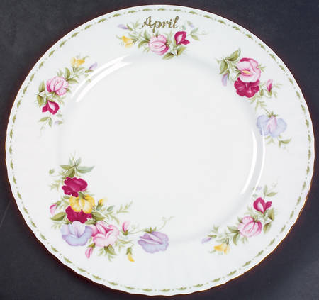 Flower of The Month (Newer, Montrose) Dinner Plate