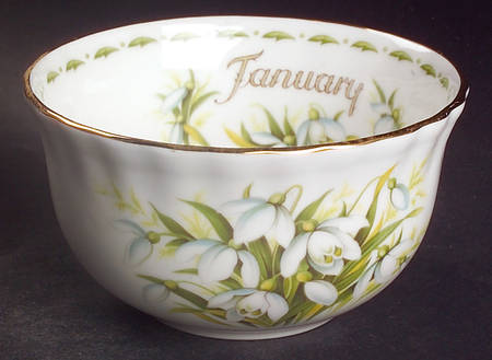 Flower of The Month (Newer, Montrose) Open Rice/Sugar Bowl