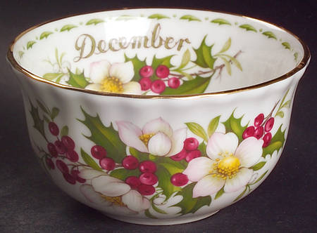 Flower of The Month (Newer, Montrose) Open Rice/Sugar Bowl