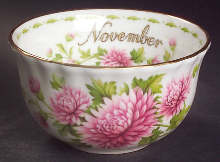 Flower of The Month (Newer, Montrose) Open Rice/Sugar Bowl