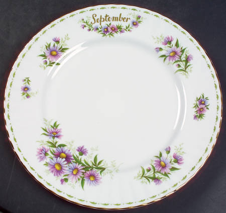 Flower of The Month (Newer, Montrose) Dinner Plate