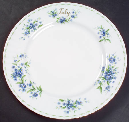 Flower of The Month (Newer, Montrose) Dinner Plate