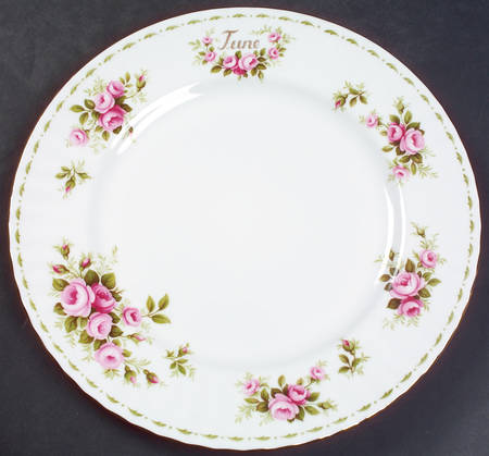 Flower of The Month (Newer, Montrose) Dinner Plate