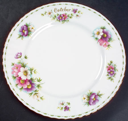 Flower of The Month (Newer, Montrose) Dinner Plate