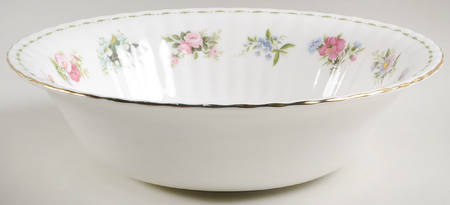 Flower of The Month (Newer, Montrose) 11" Round Vegetable Bowl
