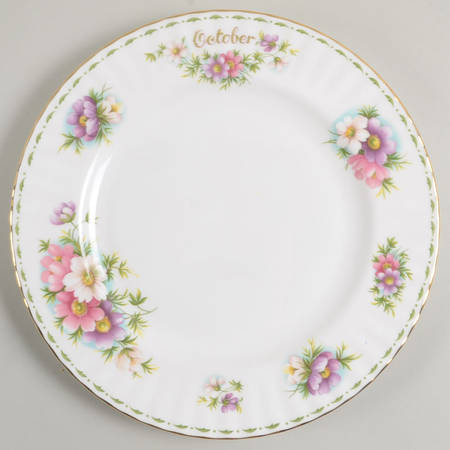 Flower of The Month (Newer, Montrose) Dinner Plate