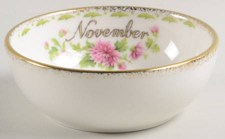 Flower of The Month (Newer, Montrose) Mini Open Sugar Bowl