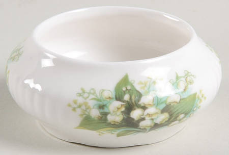 Flower of The Month (Newer, Montrose) 1" Round Box No Lid