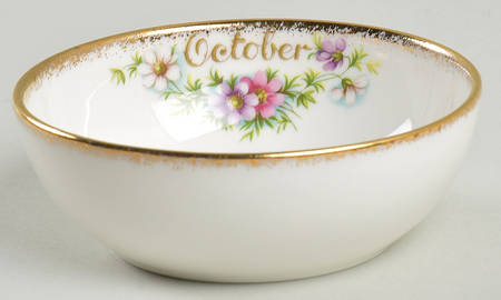 Flower of The Month (Newer, Montrose) Mini Open Sugar Bowl