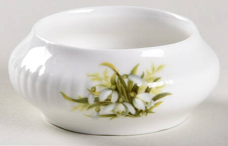 Flower of The Month (Newer, Montrose) 1" Round Box No Lid