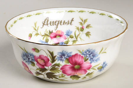 Flower of The Month (Newer, Montrose) Oatmeal Bowl