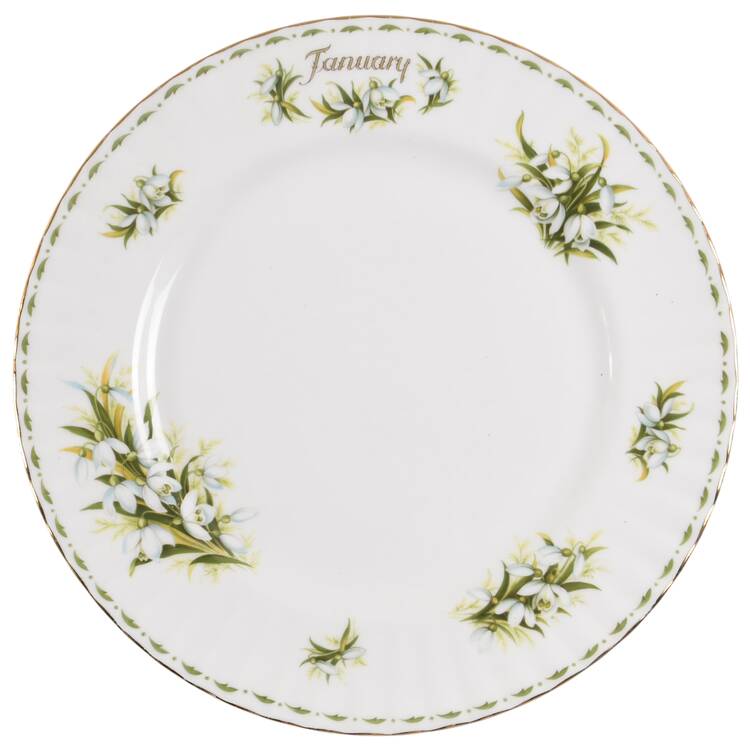 Flower of The Month (Newer, Montrose) Dinner Plate