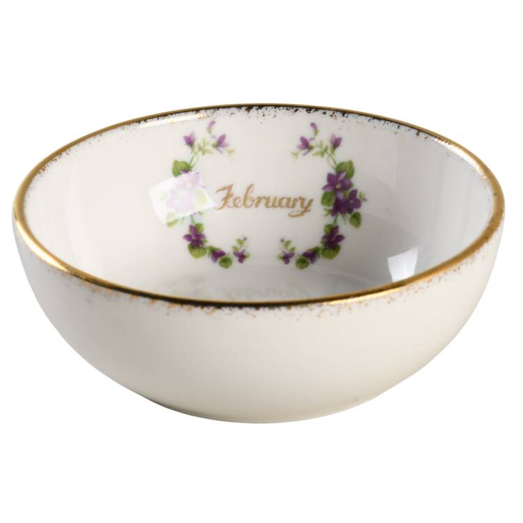 Flower of The Month (Newer, Montrose) Mini Open Sugar Bowl