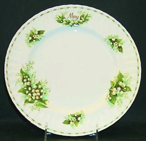 Flower of The Month (Newer, Montrose) Dinner Plate