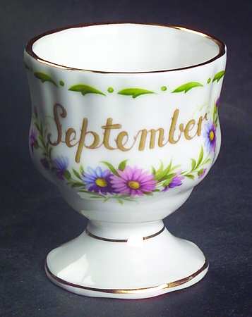 Flower of The Month (Newer, Montrose) Single Egg Cup