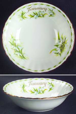 Flower of The Month (Newer, Montrose) Fruit/Dessert (Sauce) Bowl