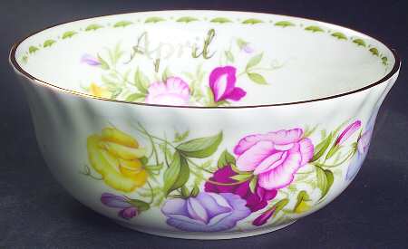 Flower of The Month (Newer, Montrose) Oatmeal Bowl