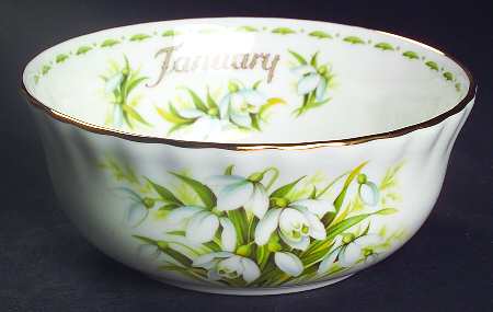 Flower of The Month (Newer, Montrose) Oatmeal Bowl