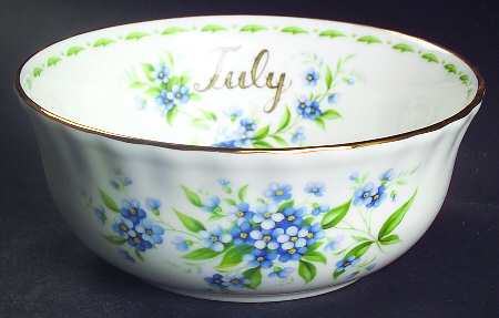 Flower of The Month (Newer, Montrose) Oatmeal Bowl