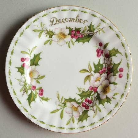 Flower of The Month (Newer, Montrose) Bread & Butter Plate
